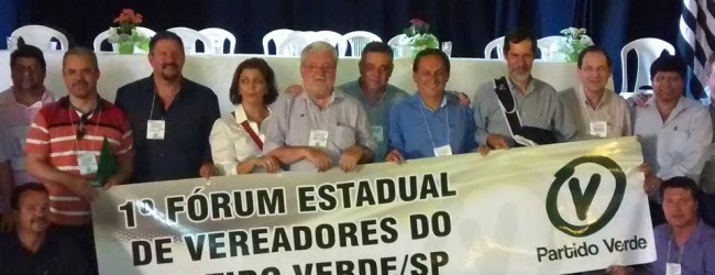 Fórum do Vereadores do PV aprova regimento e princípios