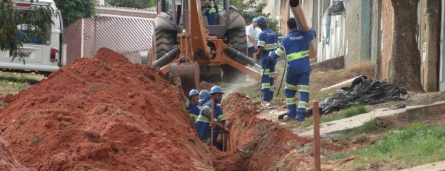 Rossini leva rede de esgoto e asfalto ao Jardim Rosalina