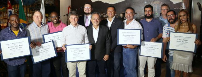 Câmara entrega Diploma Noel Rosa para homenagear artistas e casas de samba da cidade