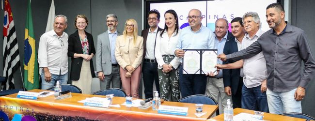 Rossini participa da cerimônia de cessão da área do Pátio Ferroviário a Campinas